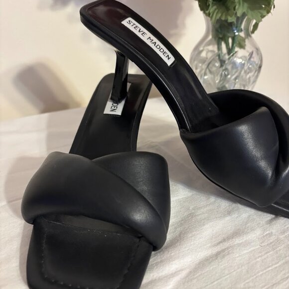 Steve Madden Black Color Shoes - Size 8 - Picture 2 of 12
